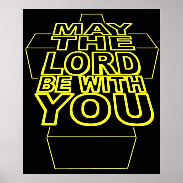 MAY THE LORD BE WITH YOU POSTER (Front)