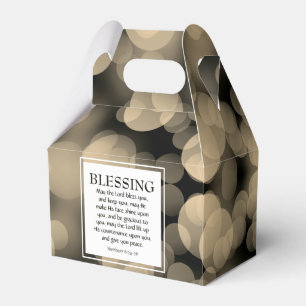MAY THE LORD BLESS YOU Bokeh Christian Favour Box