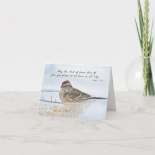 May the Lord of Peace... Give You Peace Card