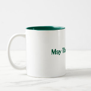 May The Lord Open fertility pregnant religious Two-Tone Coffee Mug