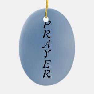 May the Lord Watch Over You (Genesis 31:49) Prayer Ceramic Tree Decoration