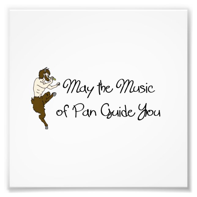 May the Music of Pan Guide You Poster (Front)
