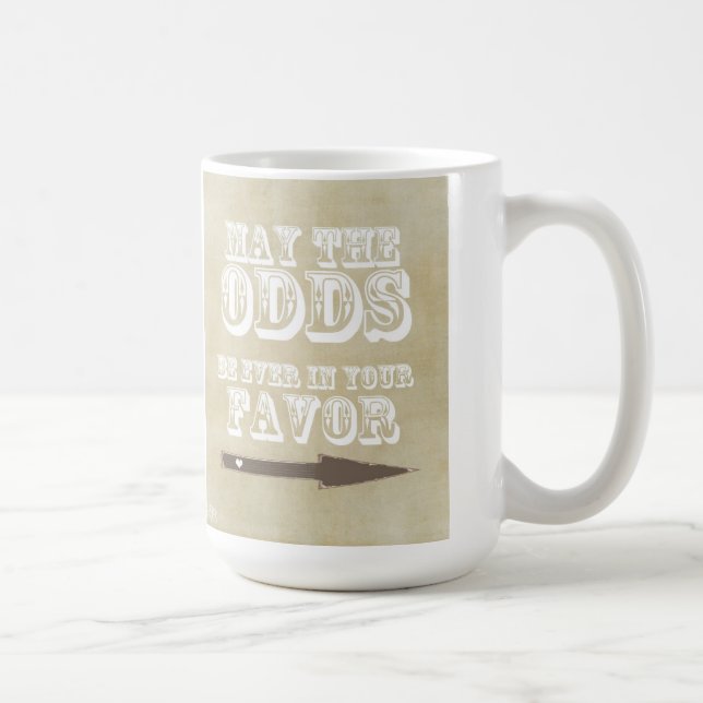 may the odds be ever in your favour coffee mug (Right)