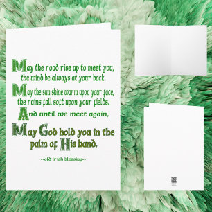 May the Road Rise To Meet You Card