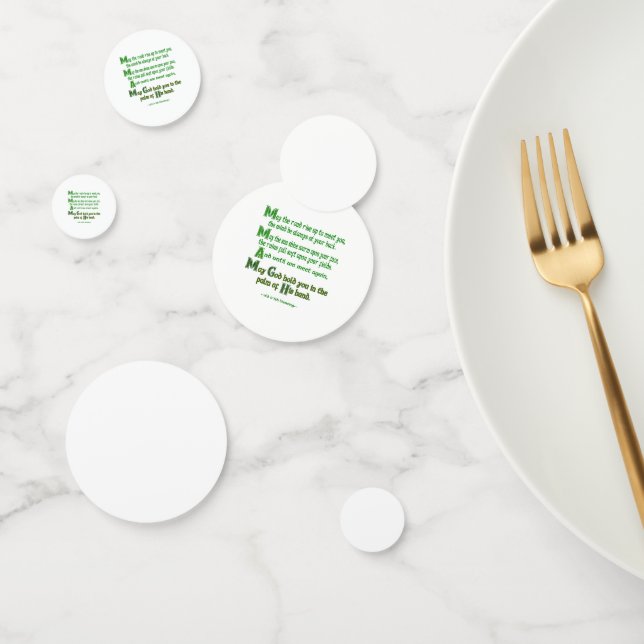 May the Road Rise To Meet You Confetti (Group)