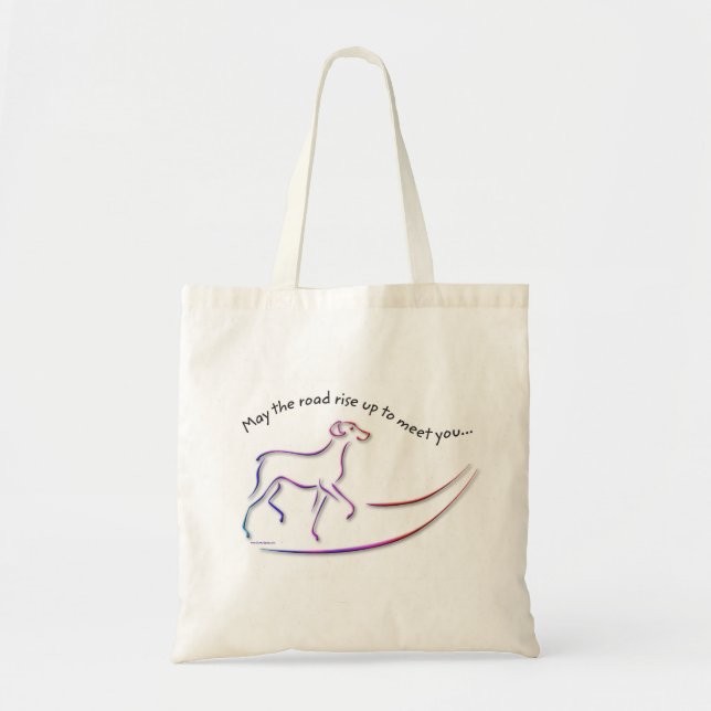 May the Road Rise Up w/Dog totes (Front)