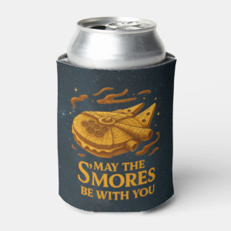 May the S'Mores Be With You – Funny Campfire Coozi Can Cooler