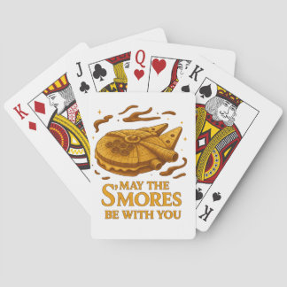 May the S'Mores Be With You Playing Cards 
