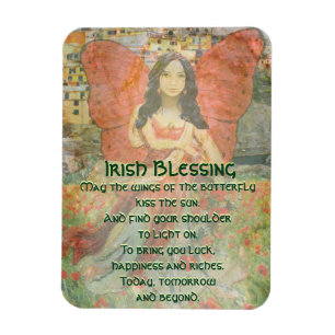 May the Wings of the Butterfly.... Magnet