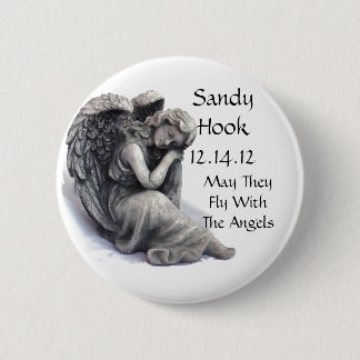 May They Fly With The Angels 6 Cm Round Badge