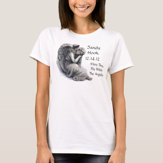 May They Fly With The Angels T-Shirt (Front)