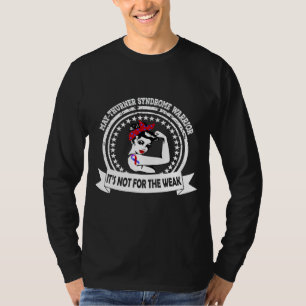 May Thurner Syndrome Warrior Not For The Weak Rib T-Shirt