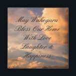 May Waheguru Bless Our Home magnet<br><div class="desc">May Waheguru Bless Our Home magnet</div>