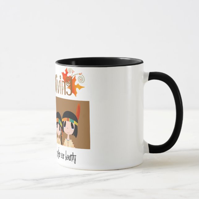 May We Give Thanks for our Bounty Mug (Right)