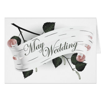 May Wedding : leaves of the season :