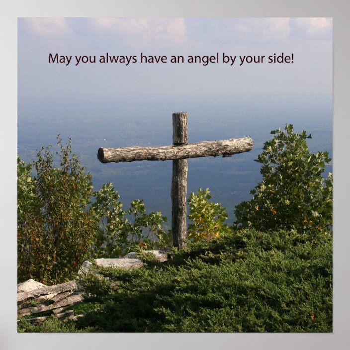 May you always have an angel by your side! poster Zazzle.co.uk May you always have an angel by your side! poster Zazzle.co.uk