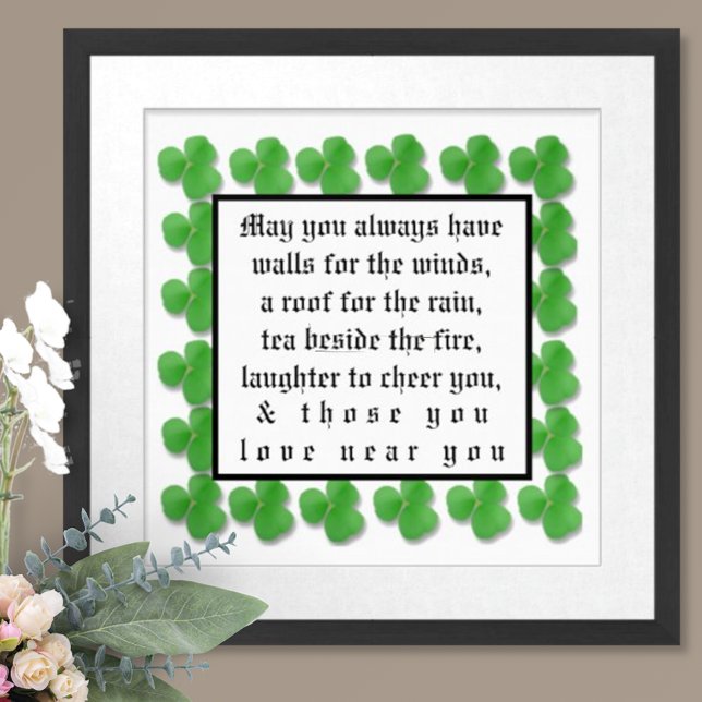 May you always have walls for the winds, poster (Creator Uploaded)