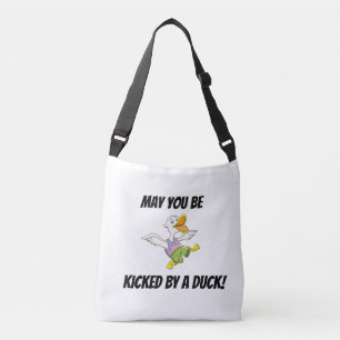 May You Be Kicked By a Duck! Ukrainian Tote Bag