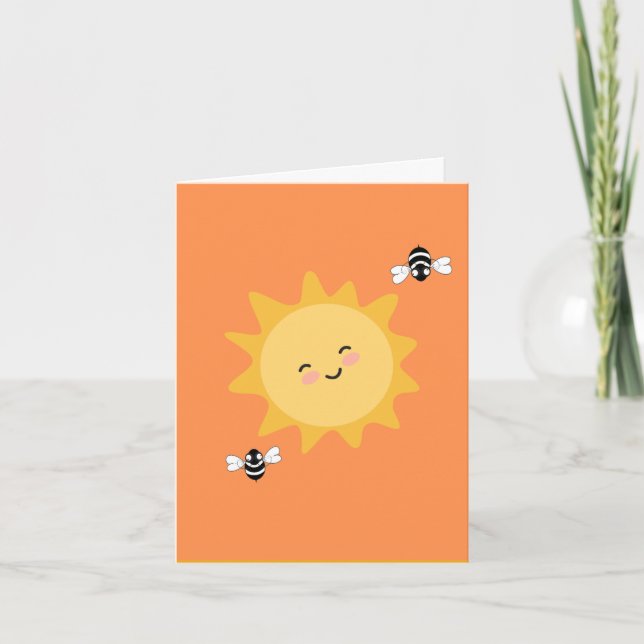 May You Bee Happy Card (Front)