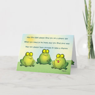 May You Never Find Frogs In Your Underpants Card