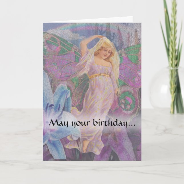 May Your Birthday Card (Front)