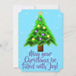 May your Christmas be filled with Joy! Holiday Card