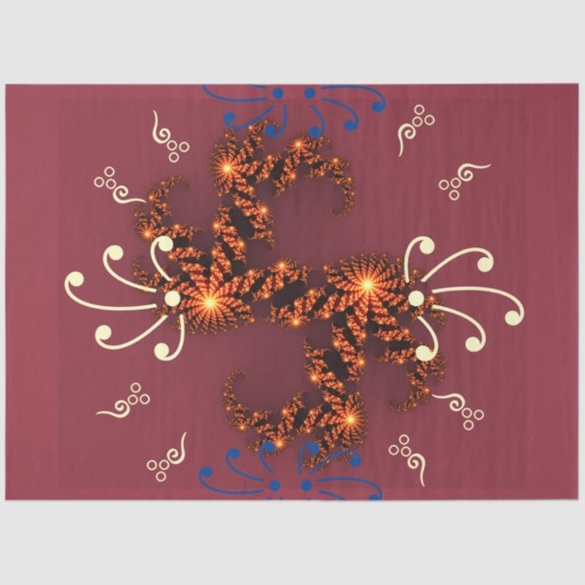 May your Christmas be merry and bright Wrapping Pa Tissue Paper (Front)