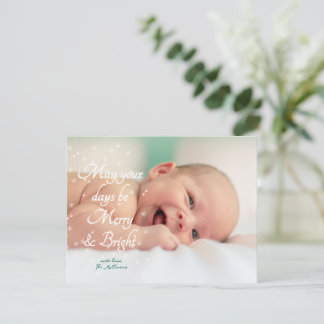 May Your Days Christmas Card