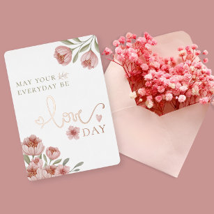 May Your Everyday Be Love Day Valentine's Day Card