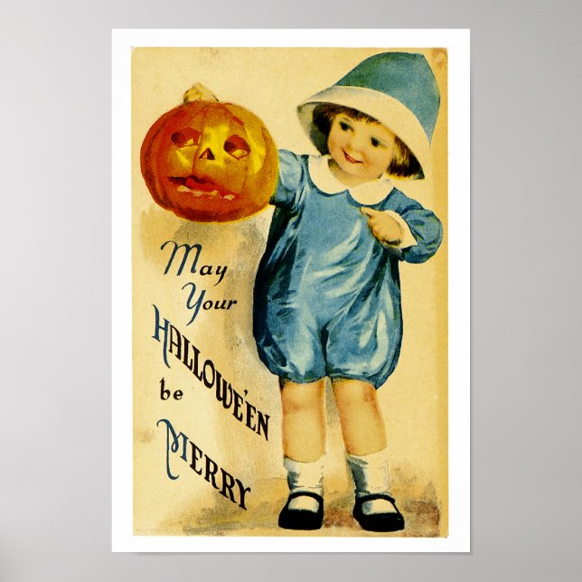 May Your Halloween Be Merry Poster (Front)