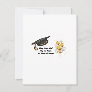 May Your Hat Fly As High As Your Dreams  Holiday Card