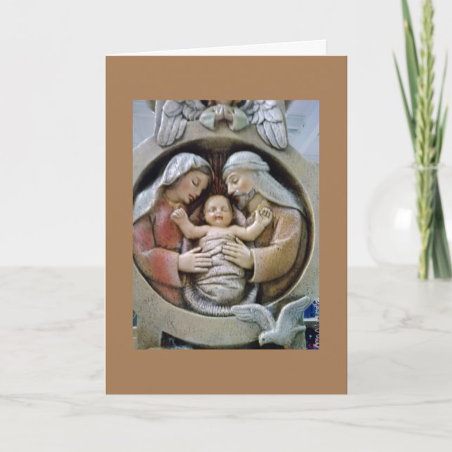 MAY YOUR HOLIDAYS BE ***BLESSED*** HOLIDAY CARD (Front)