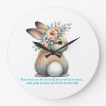 May Your Joy Be As Long As A Rabbit's Ears 