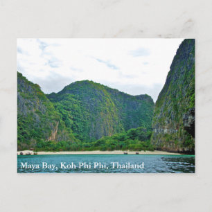 Maya Bay, Koh Phi Phi, Thailand Postcard