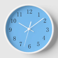 Maya Blue Kitchen Wall Clock