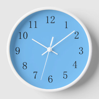Maya Blue Kitchen Wall Clock