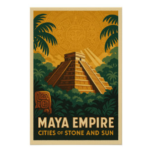 Maya Empire – Cities of Stone and Sun Poster