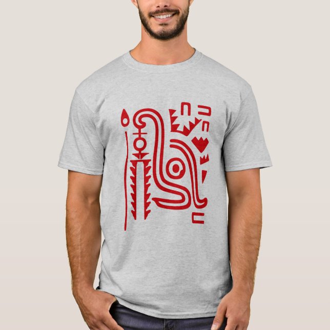 Maya Head Symbol T-Shirt (Front)