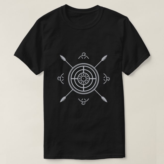 Maya Inca Aztec Symbol Native Civilisation Gift T-Shirt (Design Front)