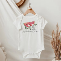 MAYA Little Sweetie Summer Watermelon White Floral