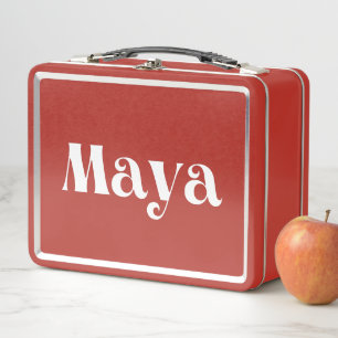 Maya Metal Lunch Box
