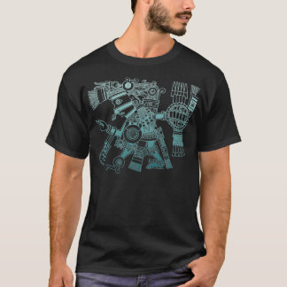 Maya patron deity Tezcatlipoca warrior Aztec India T-Shirt