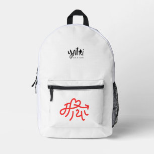 Maya Printed Backpack