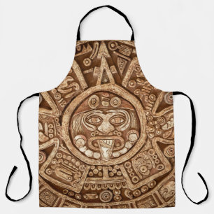 Maya Tribal Pagan: Ornamental Texture Apron