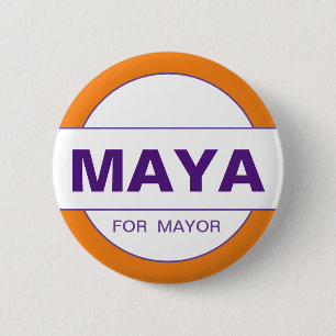 Maya Wiley for NYC Mayor 2021 Button