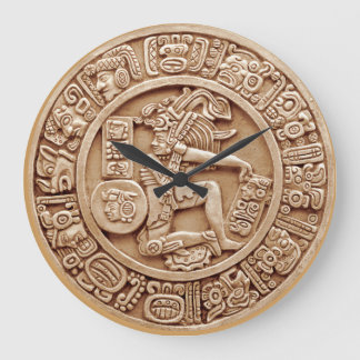 Mayan Agricultural Calendar Large Clock