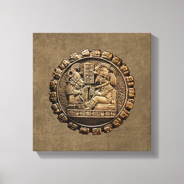 Mayan Art  Canvas Print (Front)