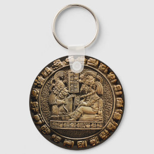 Mayan Art Key Ring