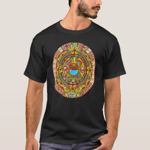 Mayan Aztec Calendar 2020 Ancient Native Mexico T-Shirt