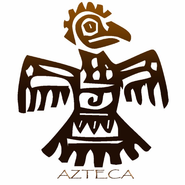 MAYAN AZTEC Mexican History BIRD Sculpted Gift Photo Sculpture Magnet (Front)
